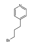 4-(3-溴丙基)-吡啶结构式