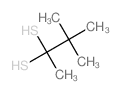 3,3-dimethylbutane-2,2-dithiol Structure