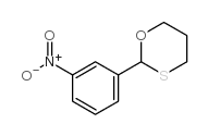 2-(3-nitrophenyl)-1,3-oxathiane Structure