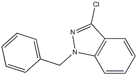 1-Benzyl-3-chloro-1H-indazole结构式