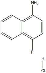 1-氨基-4-氟萘盐酸盐结构式