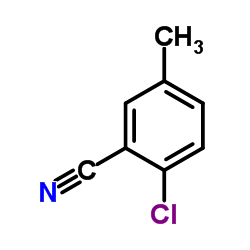 2-氯-5-甲基苯腈结构式