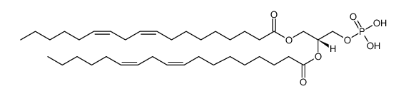 L-α-phosphatidic acid (Soy) (sodium salt) Structure
