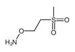 O-(2-methylsulfonylethyl)hydroxylamine Structure