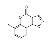 6-methyl-chromeno[3,4-d]isoxazol-4-one结构式