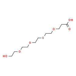 Hydroxy-PEG3-acid structure