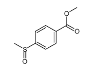 methyl 4-methylsulfinylbenzoate Structure