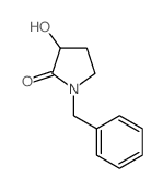 1-benzyl-3-hydroxy-pyrrolidin-2-one Structure