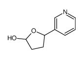 5-pyridin-3-yloxolan-2-ol Structure