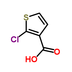 2-Chlorothiophene-3-carboxylic acid structure