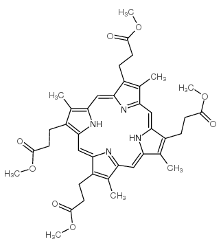 粪卟啉-III四甲酯结构式