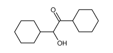 (+/-)-2,3-dicyclohexyl-2-hydroxyethanone Structure