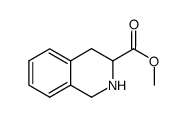 1,2,3,4-四氢异喹啉-3-羧酸甲酯结构式