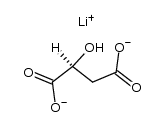 lithium L-malate Structure