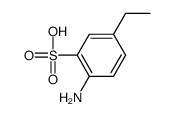 2-amino-5-ethylbenzenesulfonic acid Structure
