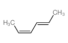 2,4-Hexadiene Structure