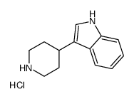 3-(PIPERIDIN-4-YL)-1H-INDOLE HYDROCHLORIDE Structure