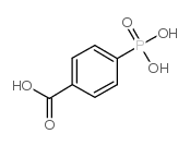 Benzoic acid,4-phosphono- Structure
