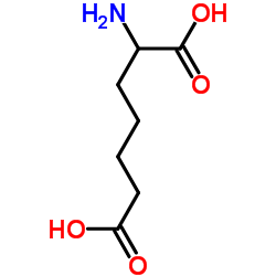 DL-2-氨基庚二酸结构式