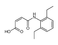 N-(2,6-DIETHYLPHENYL)MALEAMIC ACID结构式