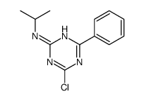 4-chloro-6-phenyl-N-propan-2-yl-1,3,5-triazin-2-amine Structure