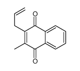 2-Allyl-3-methyl-1,4-naphthoquinone结构式