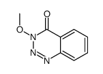 3-methoxy-1,2,3-benzotriazin-4-one结构式