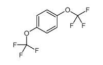 1,4-Bis(trifluoromethoxy)benzene Structure