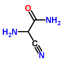 2-氨基-2-氰基乙酰胺结构式