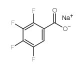 2,3,4,5-四氟苯甲酸钠结构式