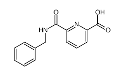 6-(benzylcarbamoyl)pyridine-2-carboxylic acid Structure