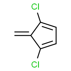 1,3-Cyclopentadiene,1,4-dichloro-5-methylene-(9CI)结构式