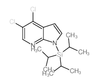 4,5-二氯-1-(三异丙基甲硅烷基)-1H-吡咯并[2,3-b]吡啶图片