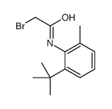 2-bromo-N-(2-tert-butyl-6-methylphenyl)acetamide Structure