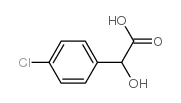 4-氯扁桃酸结构式