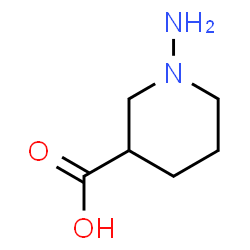 1-Amino-piperidine-3-carboxylic acid结构式