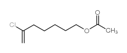 7-ACETOXY-2-CHLORO-1-HEPTENE Structure