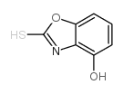 2 (3H)-Benzoxazolethione, 4-hydroxy- Structure