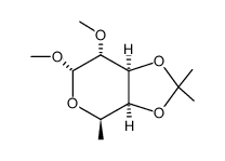 Methyl 6-Deoxy-2-O-methyl-3,4-O-isopropylidene-α-D-galactopyranoside picture