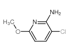 2-氨基-3-氯-6-甲氧基吡啶结构式