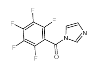 n-pentafluorobenzoylimidazole structure