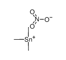 trimethyltin(IV) nitrate结构式