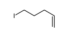 5-iodopent-1-ene Structure