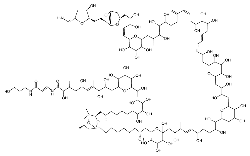 (C52-55-半缩醛)海葵毒素结构式