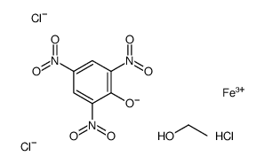 ethanol,trichloroiron,2,4,6-trinitrophenol结构式