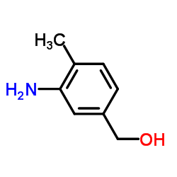 3-氨基-4-甲基苯甲醇结构式