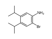 2-bromo-4,5-di(propan-2-yl)aniline Structure