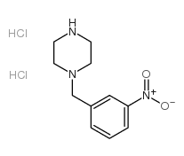 1-(3-硝基苯)哌嗪双盐酸盐结构式