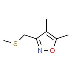 Isoxazole, 4,5-dimethyl-3-[(methylthio)methyl]- (9CI)结构式