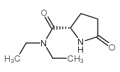 (S)-N,N-diethyl-5-oxopyrrolidine-2-carboxamide structure